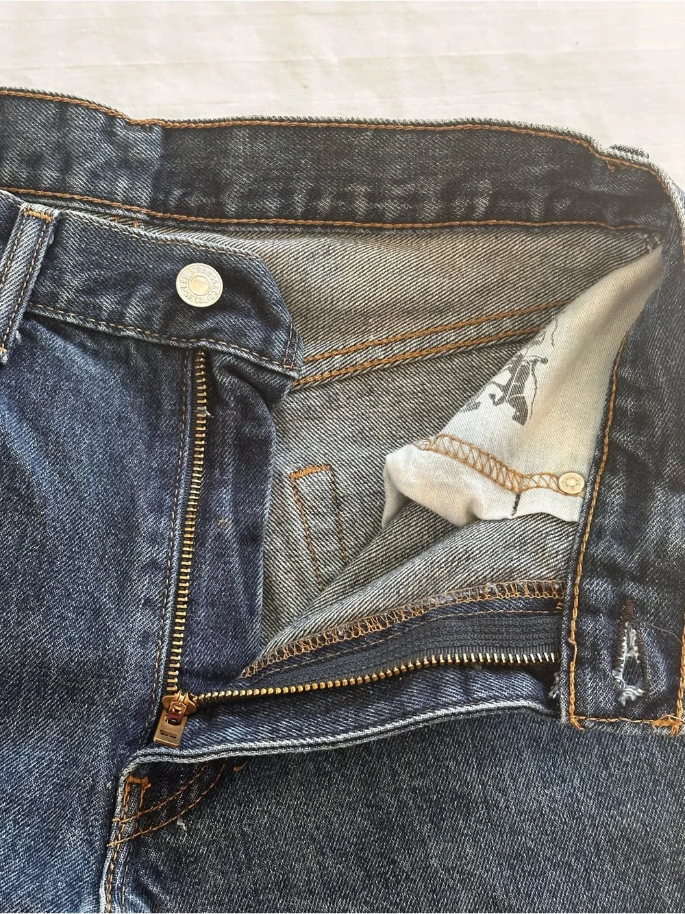 Levi’s 550 Relaxed Fit Dark Wash Jeans 30x34 Vintage Y2K Skater Streetwear